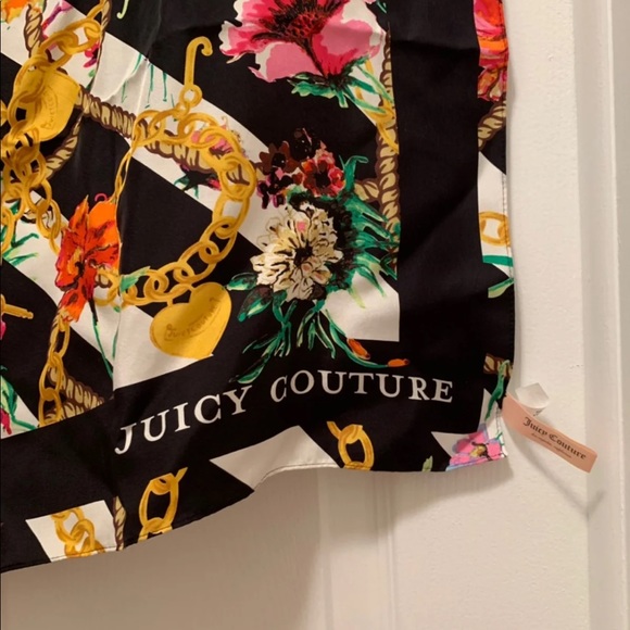 Juicy couture silk scarf - Picture 8 of 16
